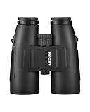 LUXUN Fernglas 8x56 mit hohem Lichtsammelvermögen, Fernglas Erwachsene wasserdicht, inklusive Tasche und Trageriemen, Ideal für Jagd（Schwarz