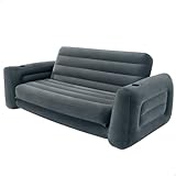 Intex Schlafcouch 66552, Hellgrau, Größe 203 x 231 x 66 cm