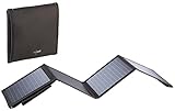 revolt Falt Solarpanel: 28-Watt-Solar-Ladegerät mit 2 USB-Anschlüssen (5V/4,8A), faltbar, IPX4 (Faltbares Solarpanel, Solarpanel für Zuhause, Spannungswandler)