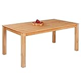 Krok Wood Esstisch Bonn aus Massivholz (Buche, 160x90x75 cm)