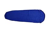 Basic Nature Fleece Schlafsack royalblau, 310880