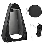 Trintion Outdoor Pop up Umkleidezelt Toilettenzelt, Camping Duschzelt Mobile Outdoor Privatsphäre WC Zelt Lagerzelt Tragbar