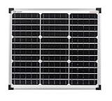 Enjoysolar Mono 30W 12V Monokristallines Solarpanel Solarmodul Photovoltaikmodul ideal für Wohnmobil, Gartenhäuse, Boot