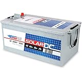 BIG Solarbatterie 12V 280Ah C100 (Versorgungsbatterie) - Professional Solar DC Batterie (12 Volt) für Photovoltaik-Inselanlage & Solaranlage für Wohnmobil, Gartenhaus, Camping & Co.