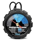 Camco Trac Outdoors Angelbarometer – Verfolgen Sie Drucktrends für den Angelerfolg – einfache Kalibrierung (69200)