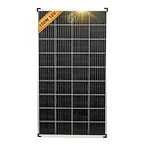 enjoy solar Mono 150 W 12V Monokristallines Solarpanel Solarmodul Photovoltaikmodul ideal für Wohnmobil, Gartenhäuse, Boot