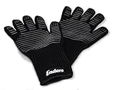 Enders® Grill Handschuhe aus feuerfestem Aramid, 8785, hitzebeständig, Handschuhe für Gas-Grill, BBQ, Backofen, Kamin, sicher und bequem, 2 Stück (1er Pack)