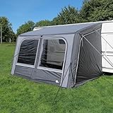 your GEAR Porto Air - aufblasbares Vorzelt 340 x 250 cm - Sonnenvordach - Reisevorzelt - Wohnwagenvorzelt