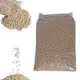 ESTEXO Holzpellets Heizpellets Brennstoff Pellet Heizung Sackware Kaminpellets (15 kg)