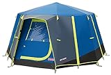 Coleman Unisex, 3 Personen Festivalzelt, Kuppelzelt, 3 Mann Campingzelt wasserdicht mit eingenähter Bodenplane, Blau, 69 x 25 x 25 cm