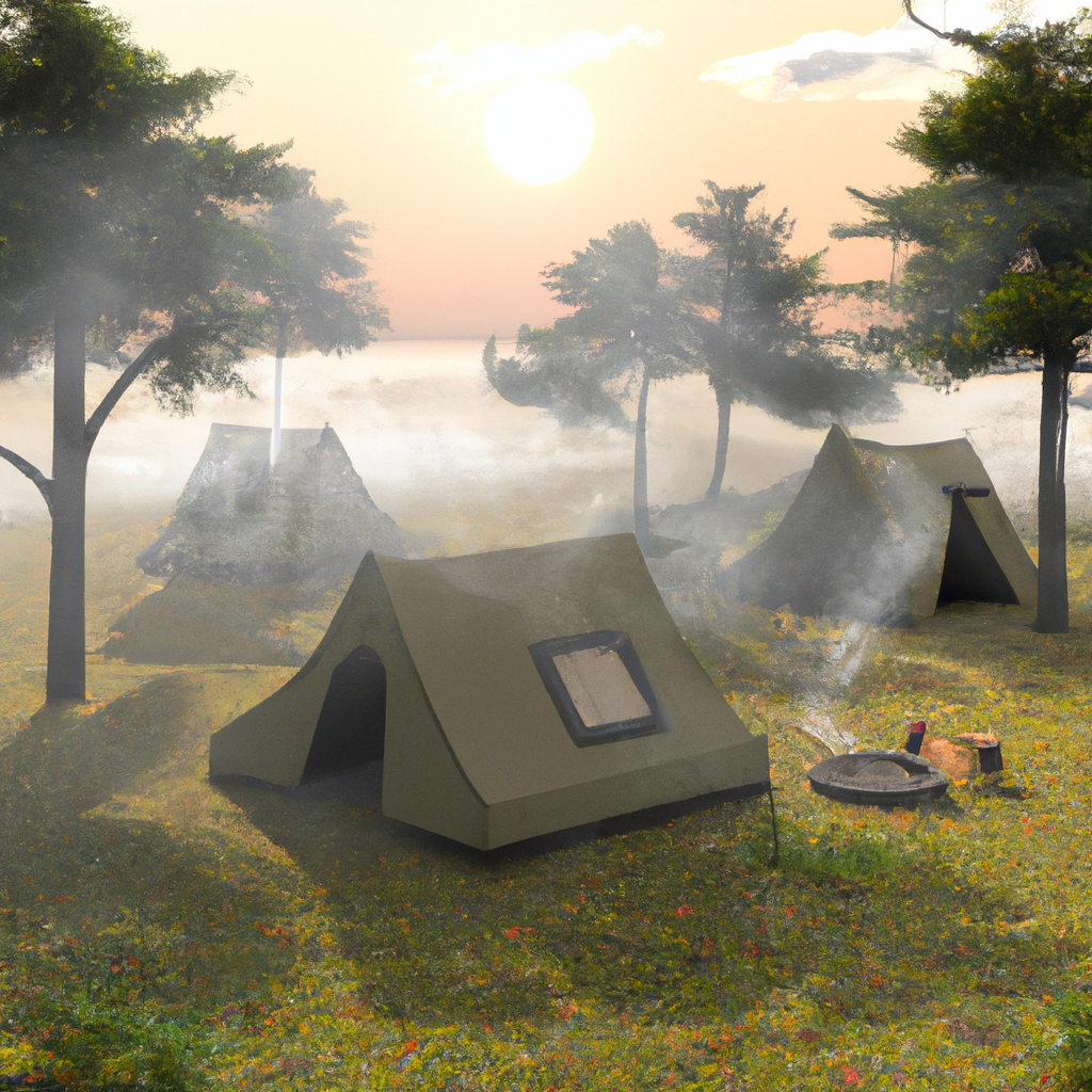 Verzaubern Sie Ihre Campingwelt mit einer Solar leuchten Campinglampe!