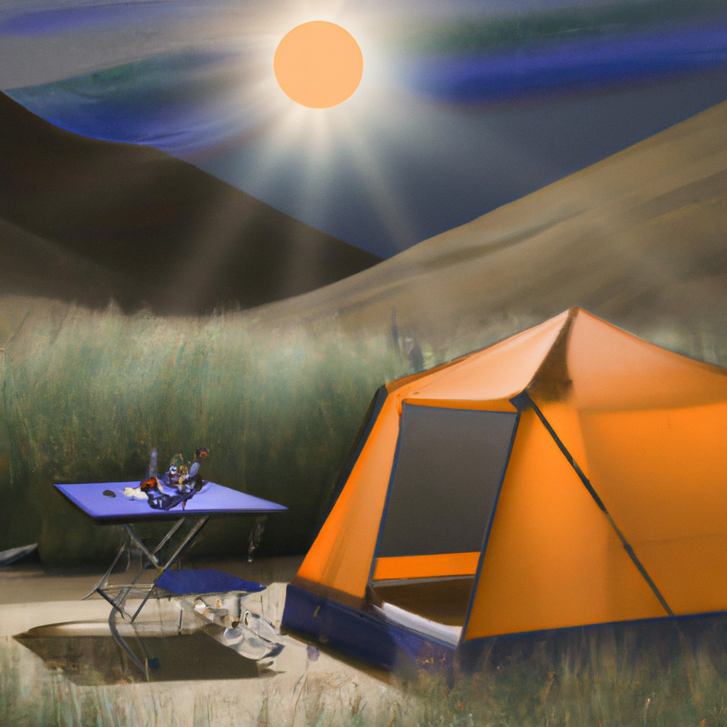 Die Sonne genießen: Ein einmaliges Solar-Campingerlebnis mit Akkus!