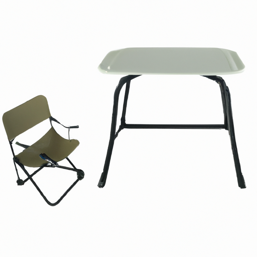 2. Ein Einblick in das Camping Tisch und Stuhl Set Leicht
