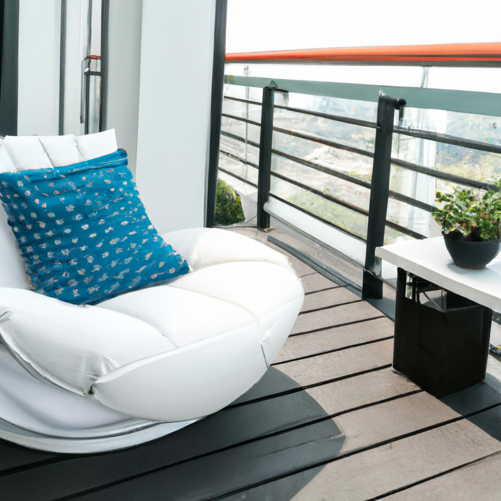 1.  Trendig und Bequem: Balkonmöbel Liegestuhl