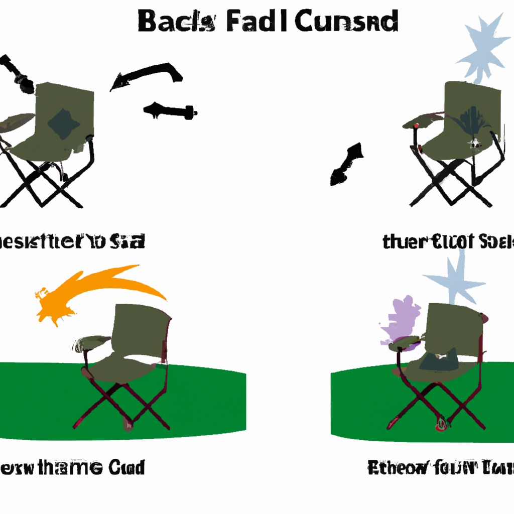 7. Camping-Flexibilität: Einstellen der Stühle je nach Bedarf