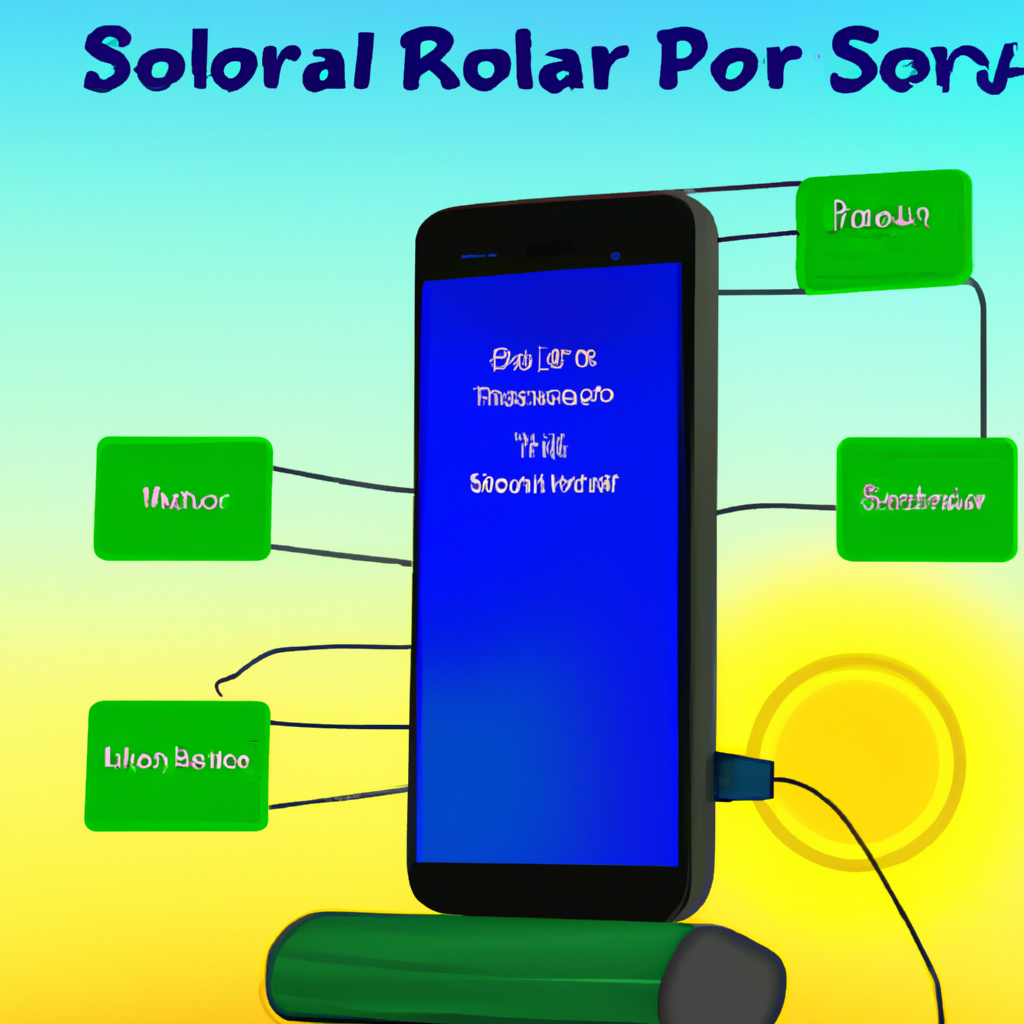 3. ​Ein Solar-Booster-System, um Ihr Handy jederzeit aufzuladen