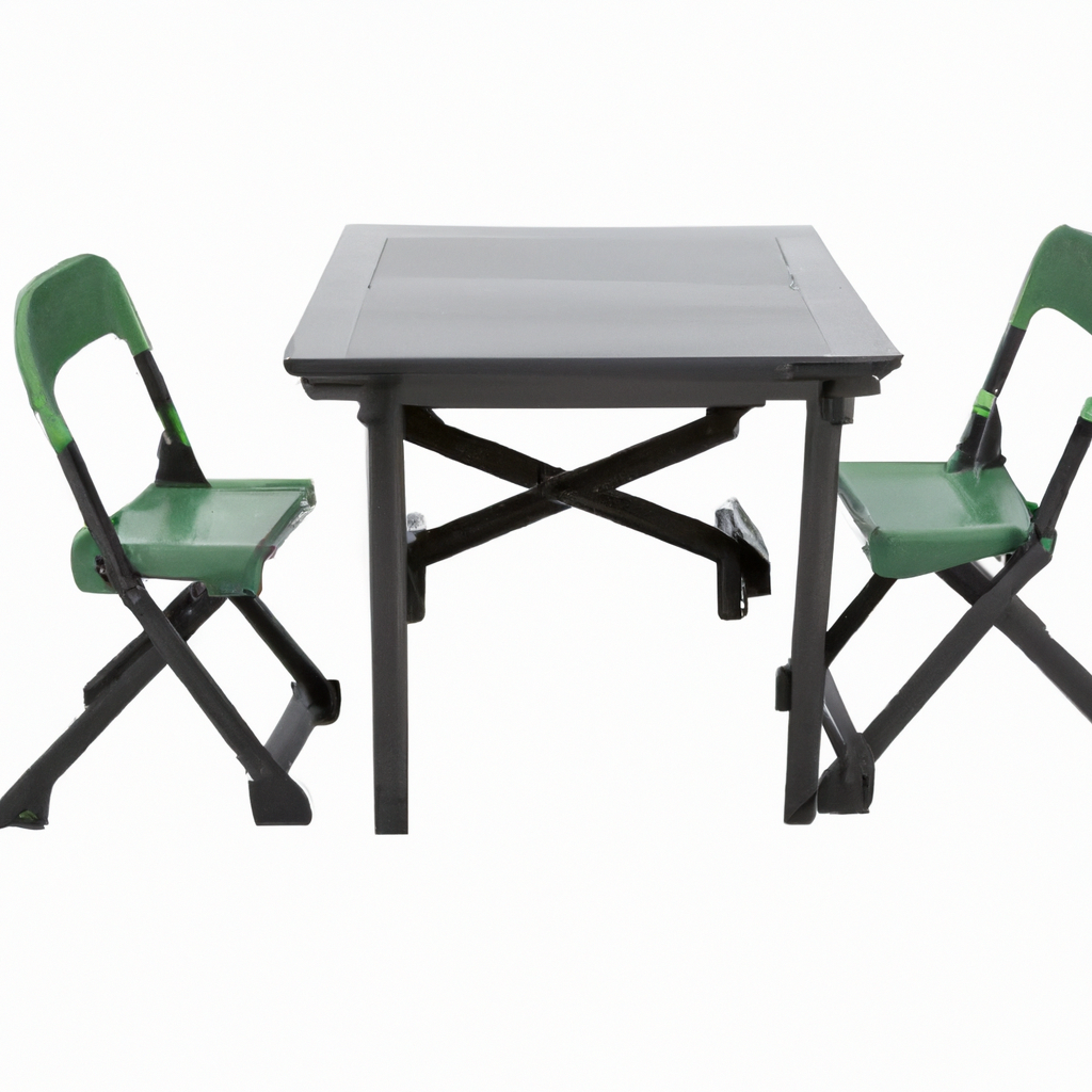 6. Ein Muss für alle Outdoor-Liebhaber - Das Camping Tisch und Stuhl Set Leicht