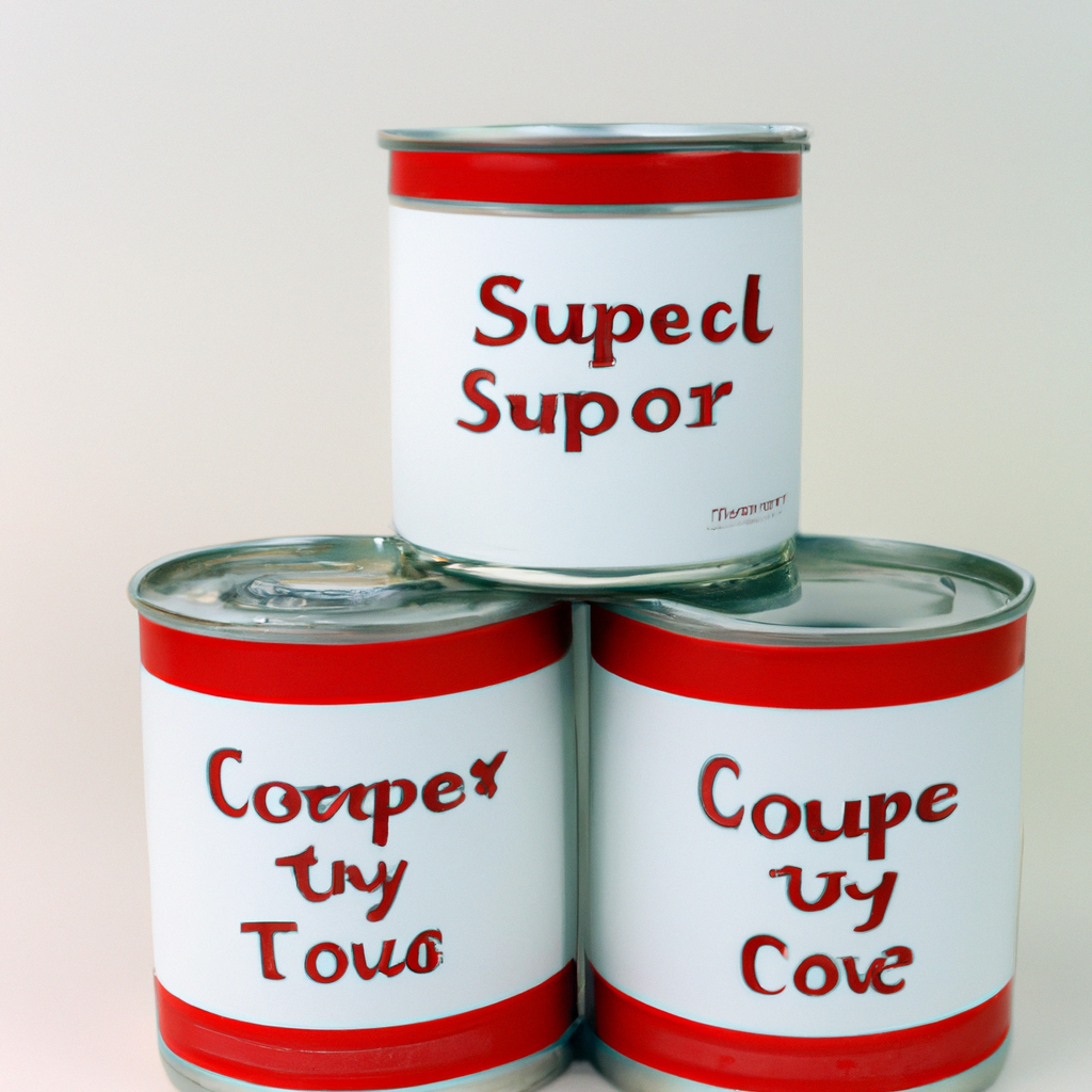 10. Ein Plädoyer für Dosen-Suppen: Gründe die für die Verwendung von Dosen-Suppen sprechen