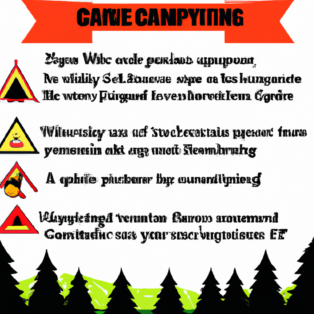 6. Sicherheitsaspekte beim Camping – worauf Sie achten sollten