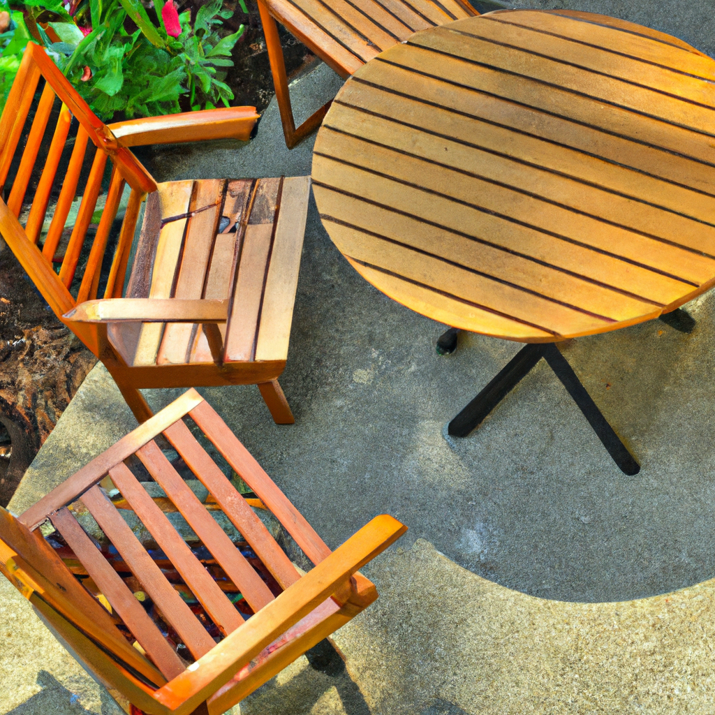 5. Holz vs. Kunststoff: Gartensitzmöbel kreieren und dekorieren