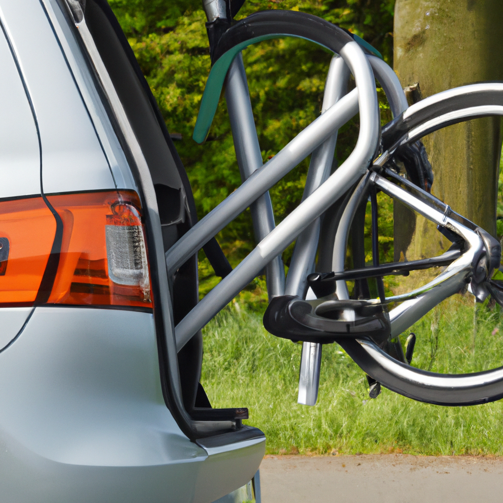 7. Multi-Funktional: Der Fahrradträger VW in Aktion