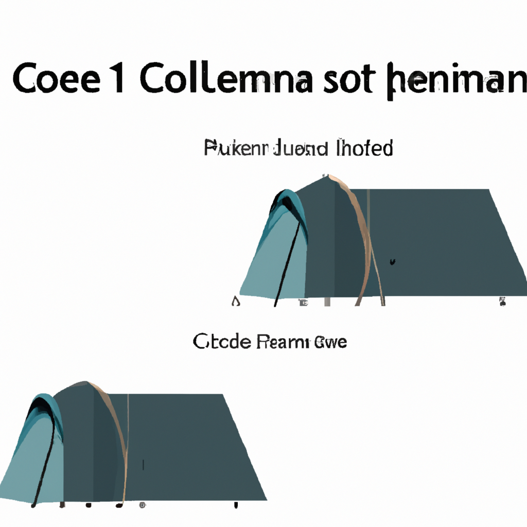 8. Schickes Design und kompakte Größe: Der Unterschied beim Coleman 3 Personen Zelt
