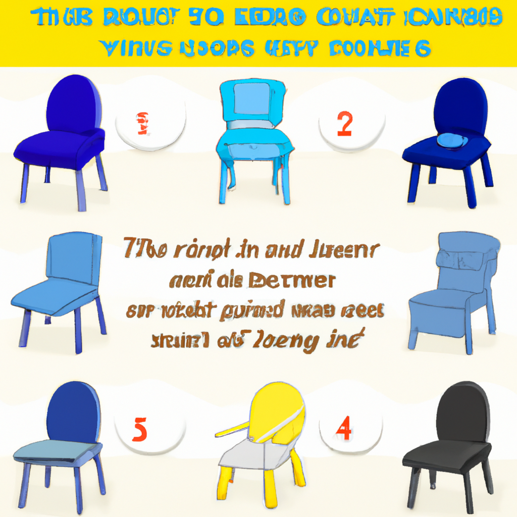 5. Stühle für Kinder - wie man sie wählt und welche Art am besten passt