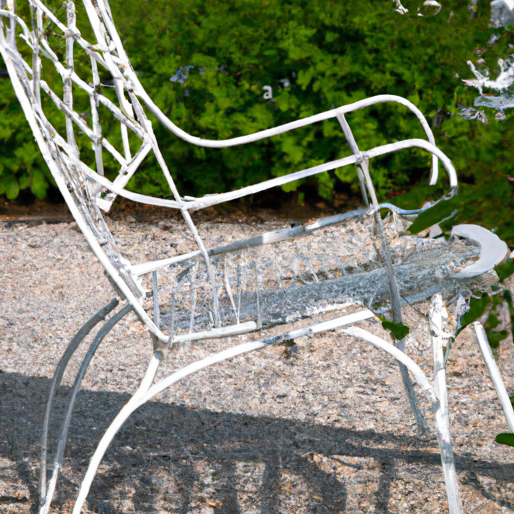 10. Entdecken Sie die grenzenlosen Möglichkeiten des Gartenstuhls Metall Weiss in Ihrem Garten