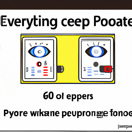 4. Ein Auge auf den Stromverbrauch Werfen