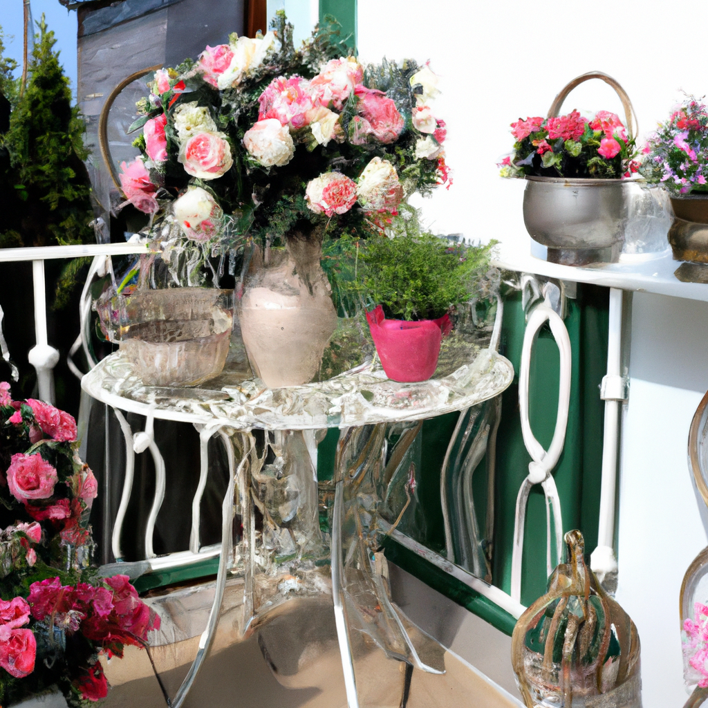 6.	Wandeln Sie Ihren Balkon in ein luxuriöses Ambiente