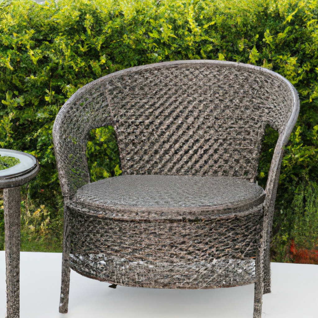 9. Lernen Sie Ihren Gartentisch Rattan Grau als Teil Ihres Outdoor-Designs kennen