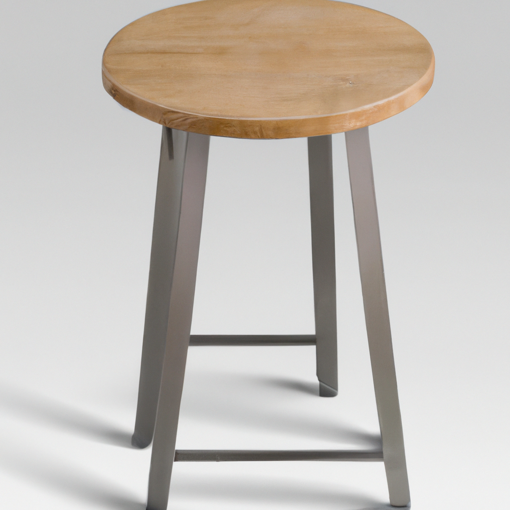 3. Mehr Komfort mit Hocker Mit Tablett: Ideal für größere Küchen