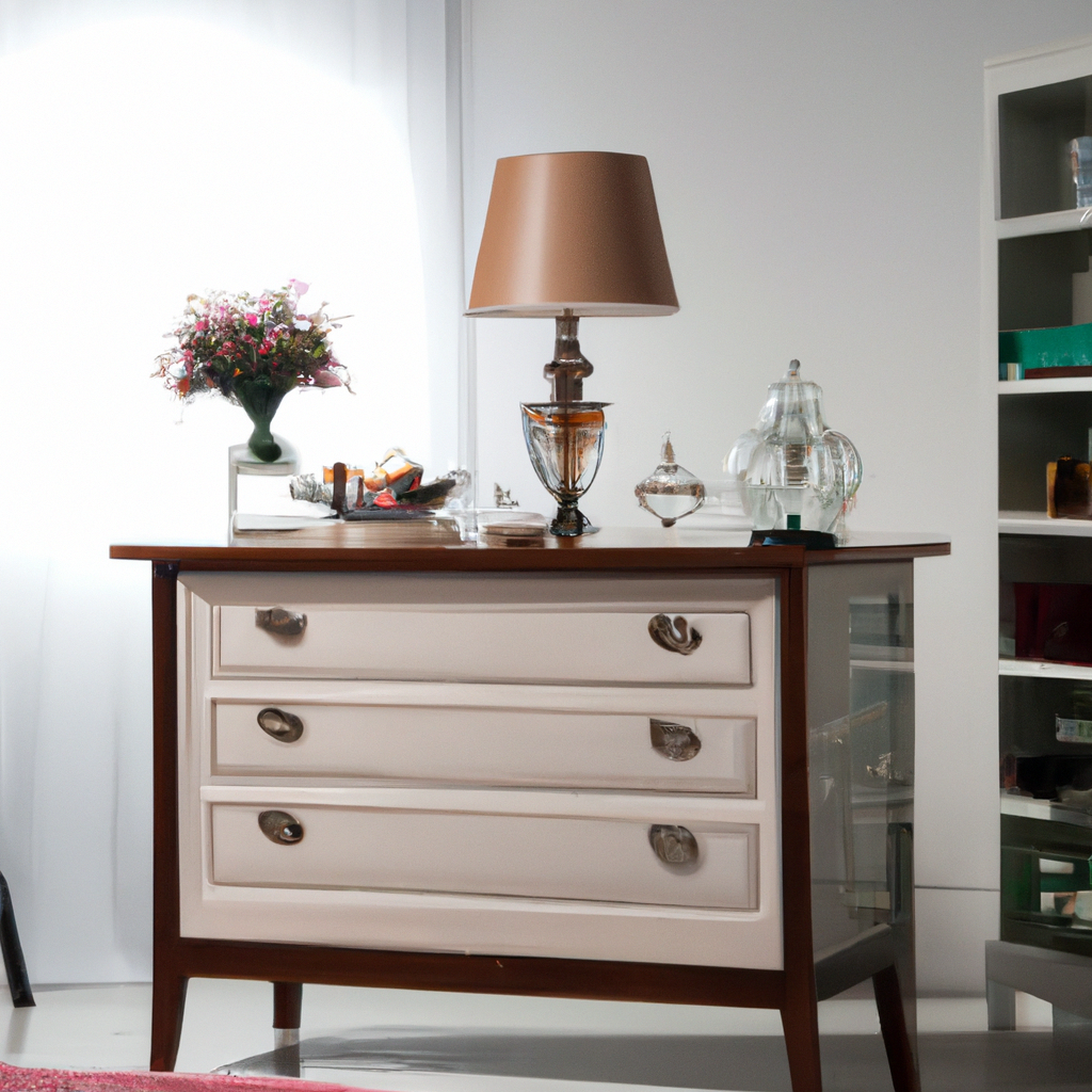 7. Kombinieren Sie Ihre Schrank-Tisch-Kombination mit anderen Möbelstücken und erzeugen ein schönes Gesamtbild